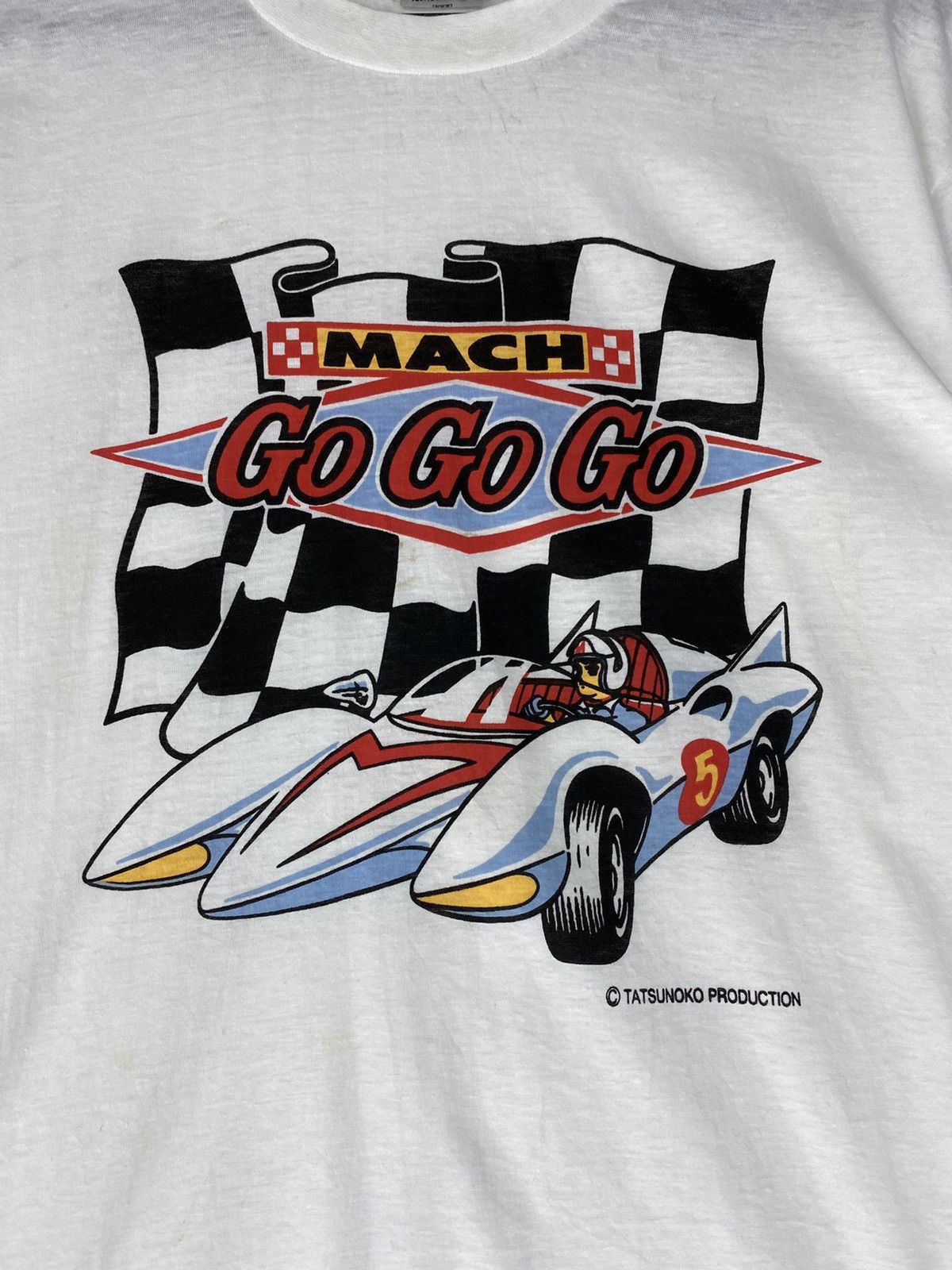 Anime Vintage Speed Racer Mach GoGoGo Size US L / EU 52-54 / 3 - 3 Thumbnail