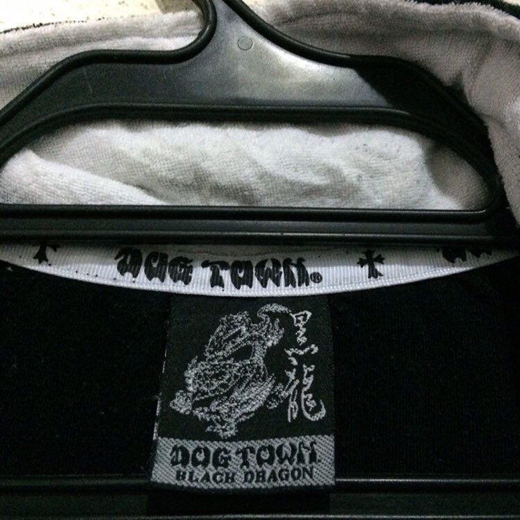 Dogtown Vtg DOG TOWN Skateboard Velvet Short Sleeve Sweater Sukajan Size US L / EU 52-54 / 3 - 3 Thumbnail