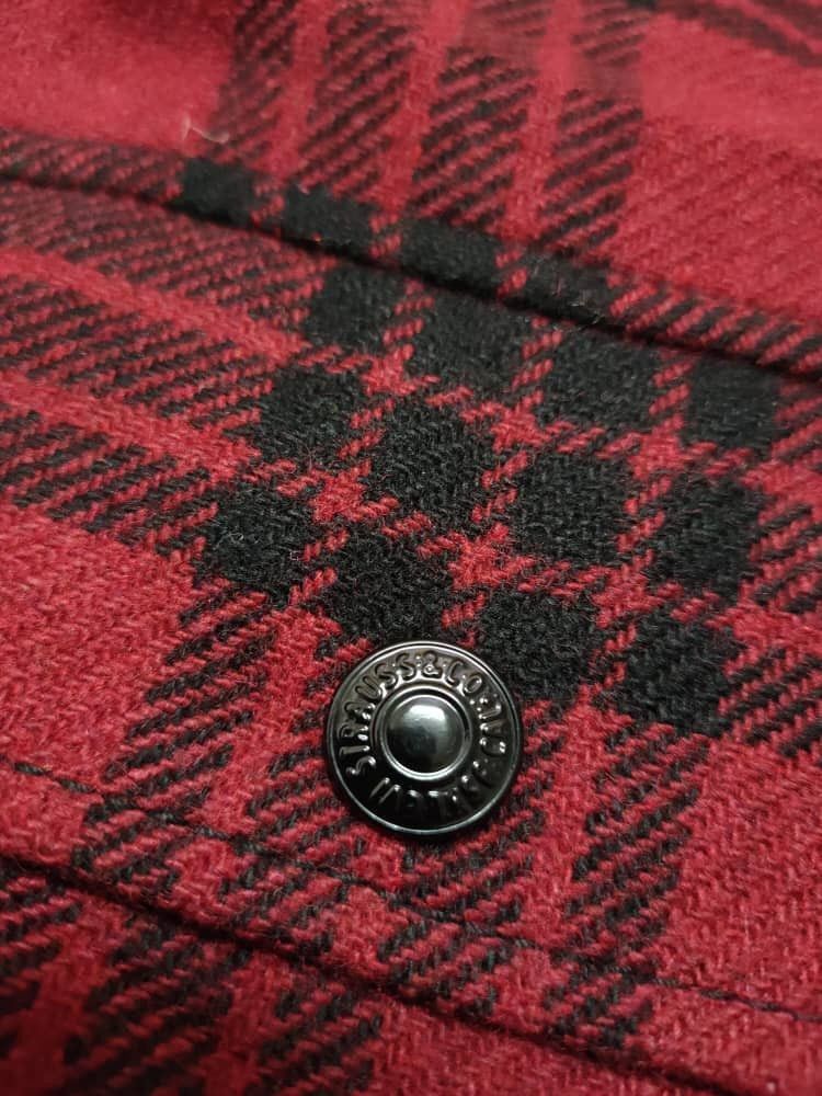 Levi's Vintage Clothing Levi's Multi Pocket Wool Flannel Chore Jacket Size US M / EU 48-50 / 2 - 3 Thumbnail