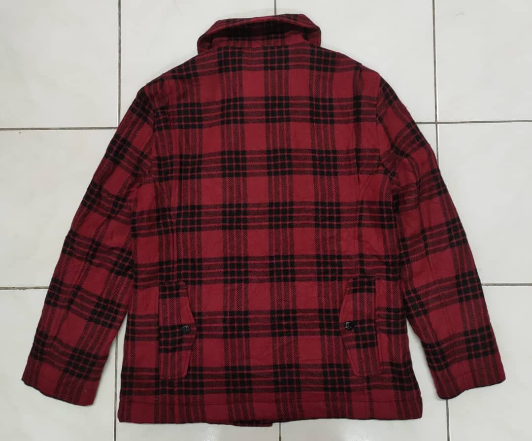Levi's Vintage Clothing Levi's Multi Pocket Wool Flannel Chore Jacket Size US M / EU 48-50 / 2 - 2 Thumbnail