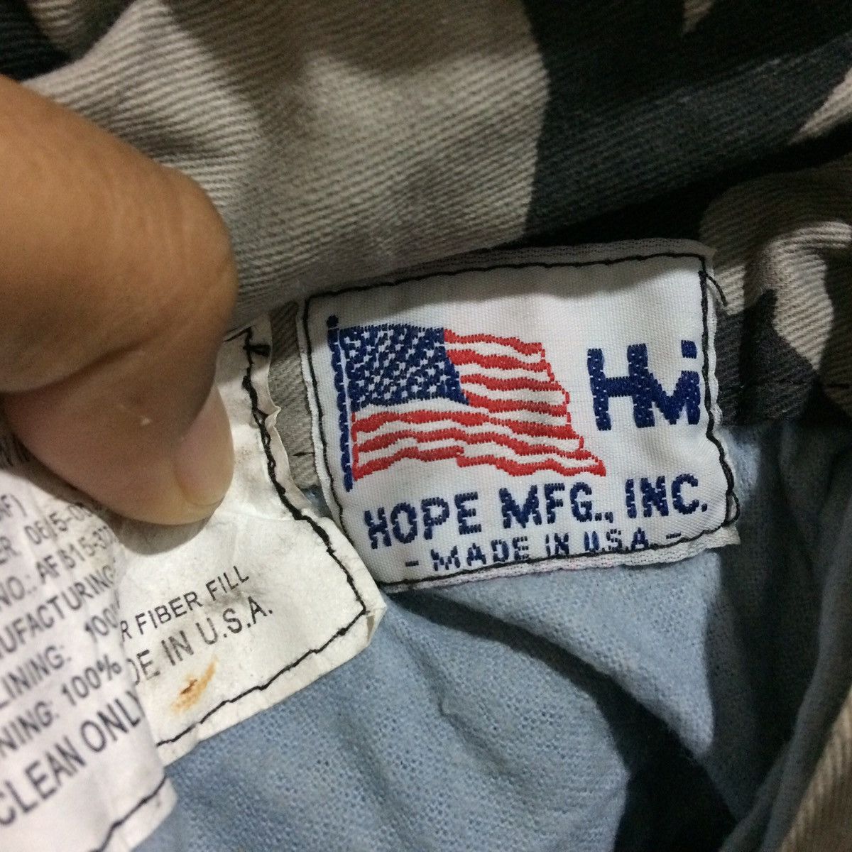 Hope Vtg Hope MFG inc MA1 CamoArmy Bomber Jacket Riversible 2way Size US L / EU 52-54 / 3 - 8 Thumbnail