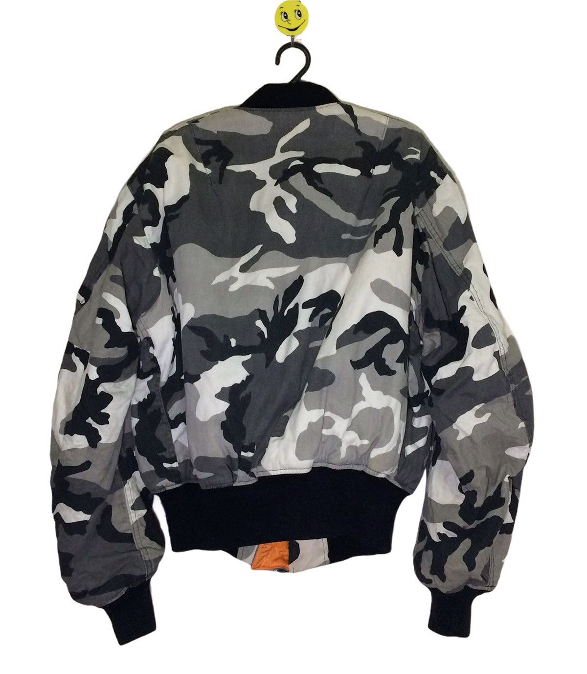 Hope Vtg Hope MFG inc MA1 CamoArmy Bomber Jacket Riversible 2way Size US L / EU 52-54 / 3 - 2 Thumbnail