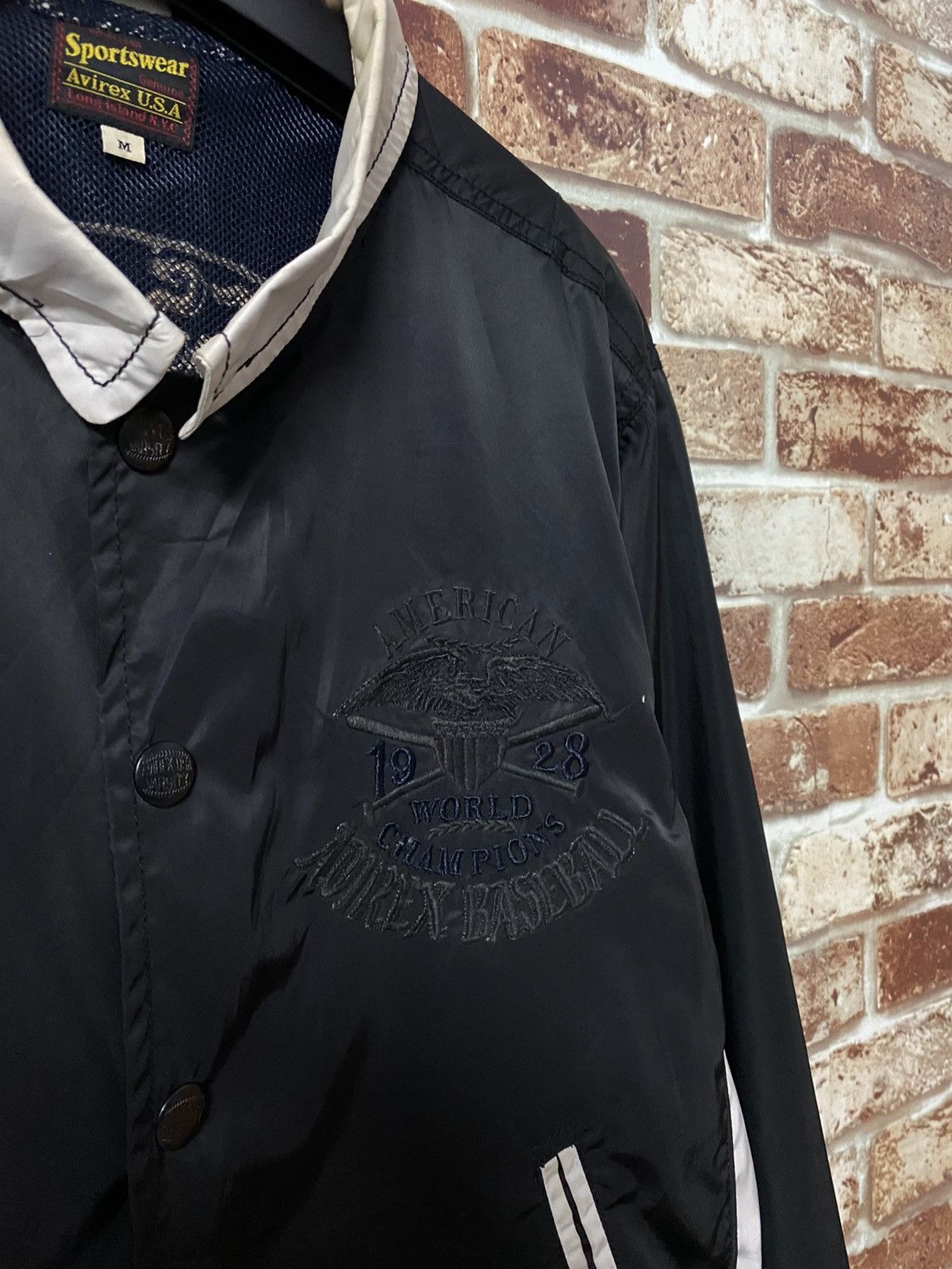 Avirex × MLB × Vintage GK142🔥RARE🔥VINTAGE AVIREX BASEBALL JACKET Size US M / EU 48-50 / 2 - 10 Thumbnail