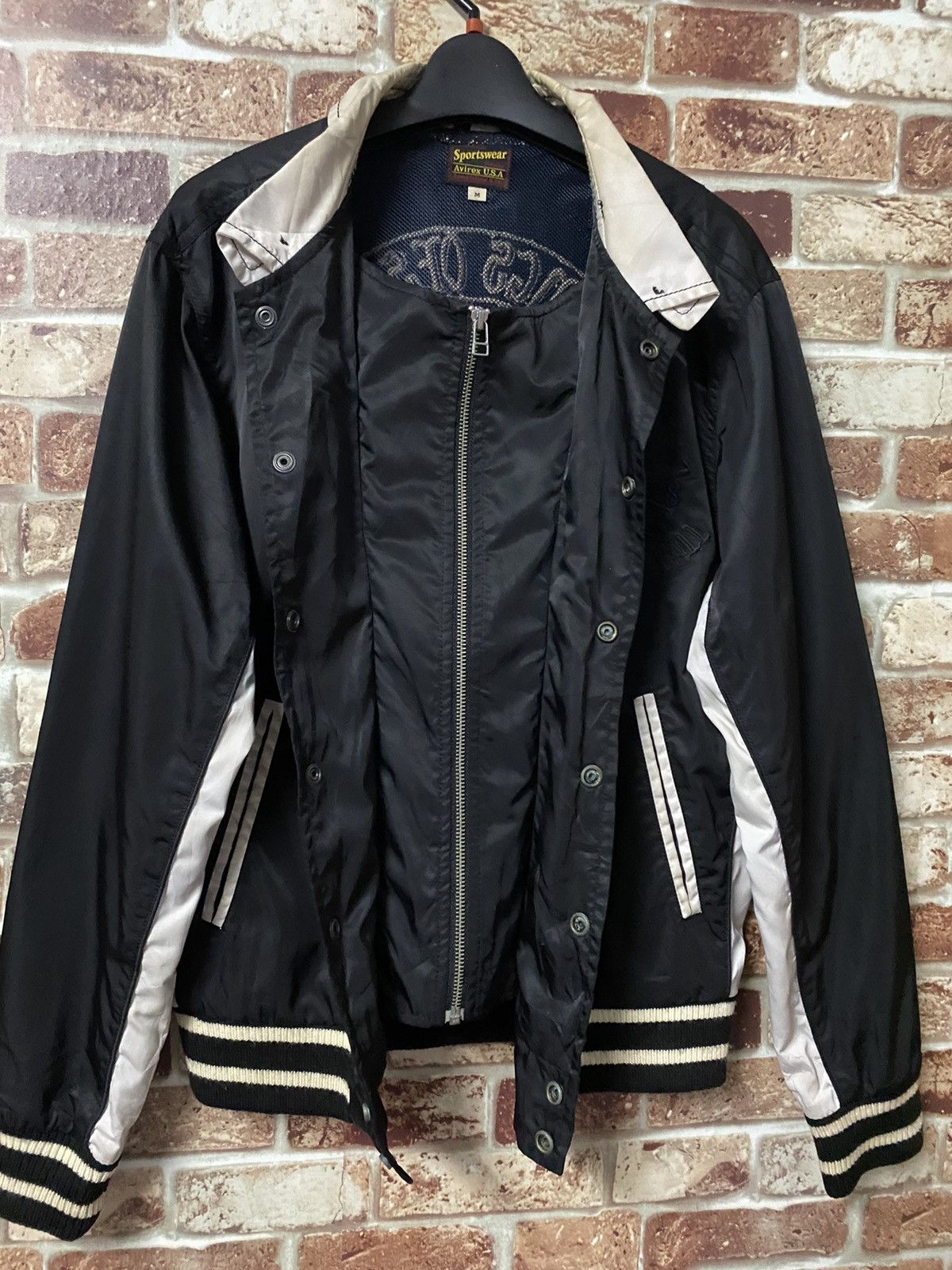 Avirex × MLB × Vintage GK142🔥RARE🔥VINTAGE AVIREX BASEBALL JACKET Size US M / EU 48-50 / 2 - 7 Thumbnail
