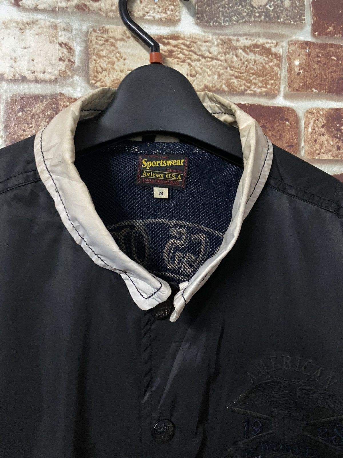 Avirex × MLB × Vintage GK142🔥RARE🔥VINTAGE AVIREX BASEBALL JACKET Size US M / EU 48-50 / 2 - 13 Thumbnail