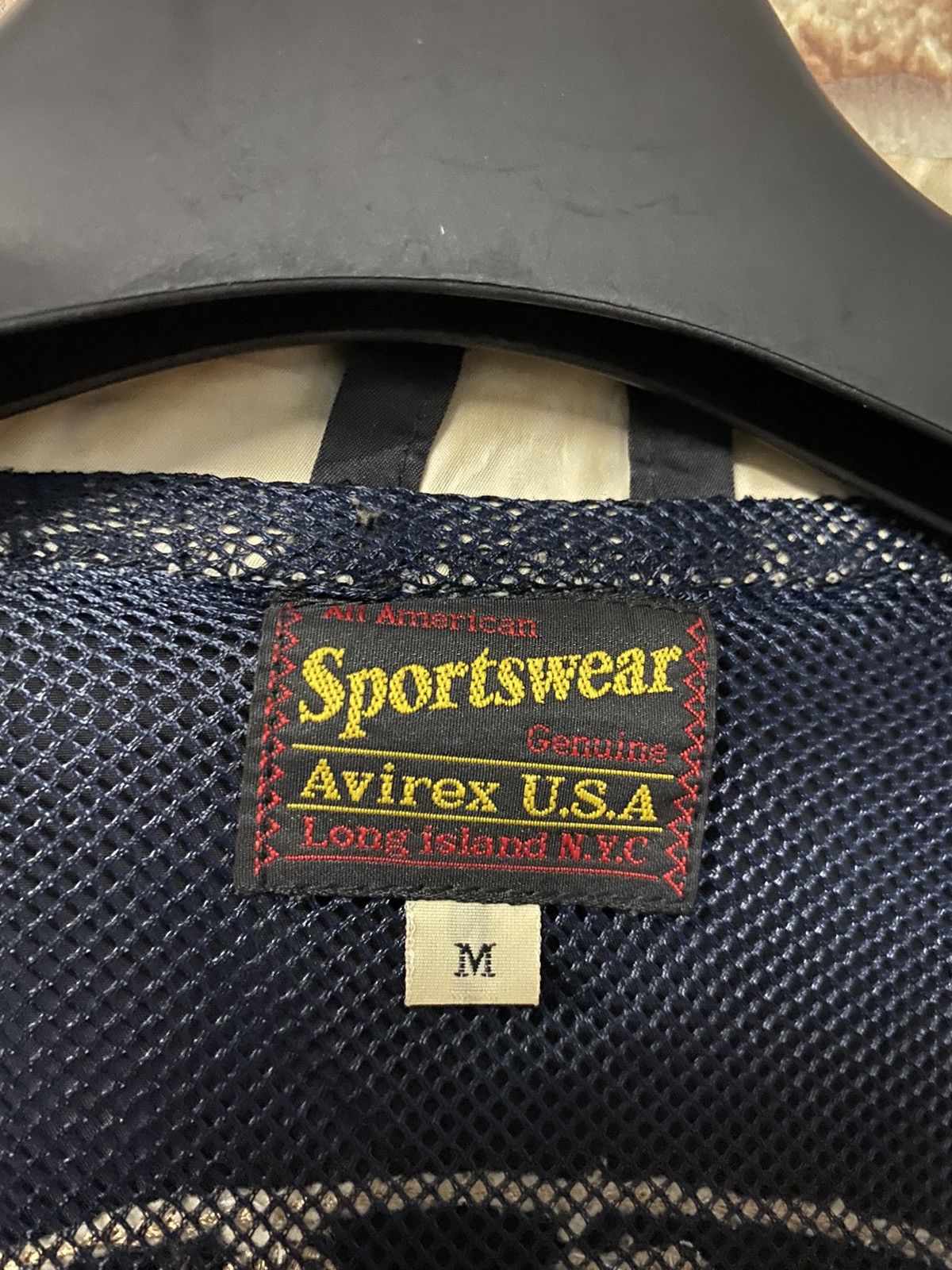 Avirex × MLB × Vintage GK142🔥RARE🔥VINTAGE AVIREX BASEBALL JACKET Size US M / EU 48-50 / 2 - 18 Thumbnail