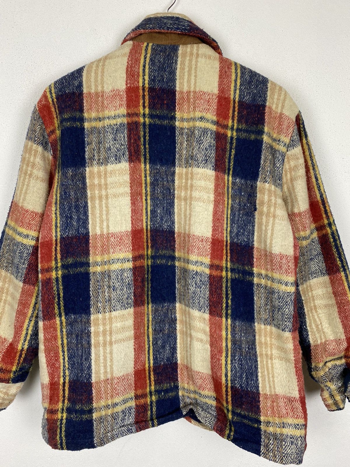 Alberta Ferretti × Flannel × Vintage GK145 VINTAGE FERRANTI DOUBLE BREAST CPO JACKET Size US M / EU 48-50 / 2 - 6 Thumbnail