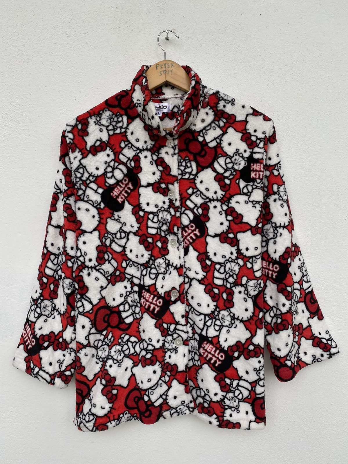 Anime 🔥 G23 Hello Kitty Sleep Jacket Size US L / EU 52-54 / 3 - 1 Thumbnail