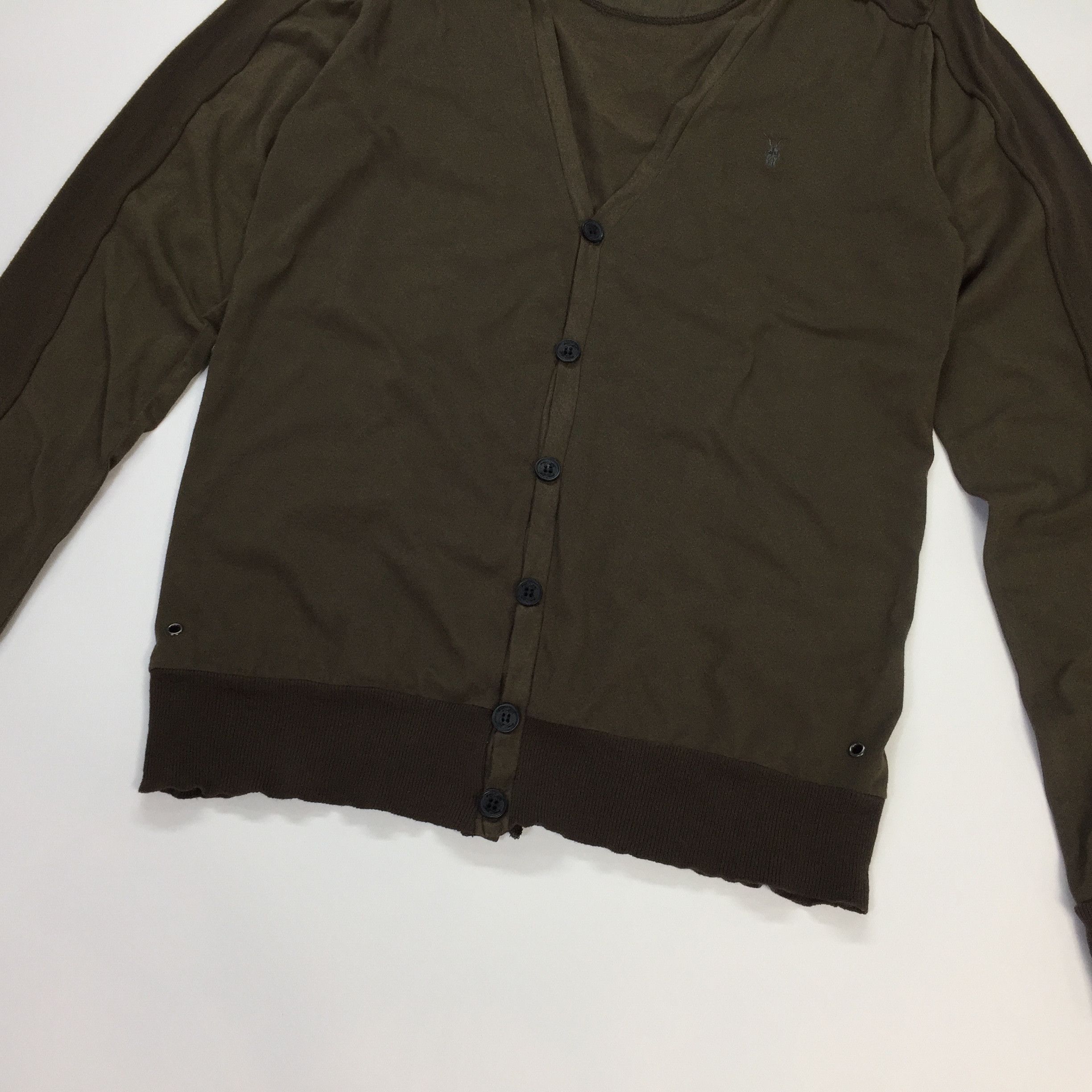 Allsaints × Designer Allsaints Tear Light Cardigan Size US M / EU 48-50 / 2 - 5 Thumbnail