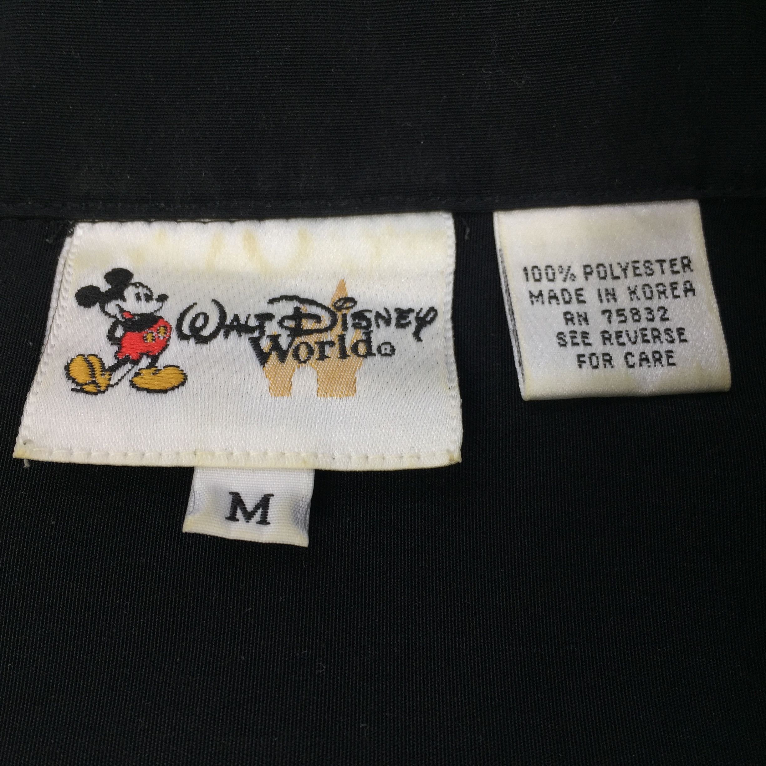 Disney Hawaiian Mickey Mouse Fire Print Button Through Shirt Size US L / EU 52-54 / 3 - 6 Thumbnail