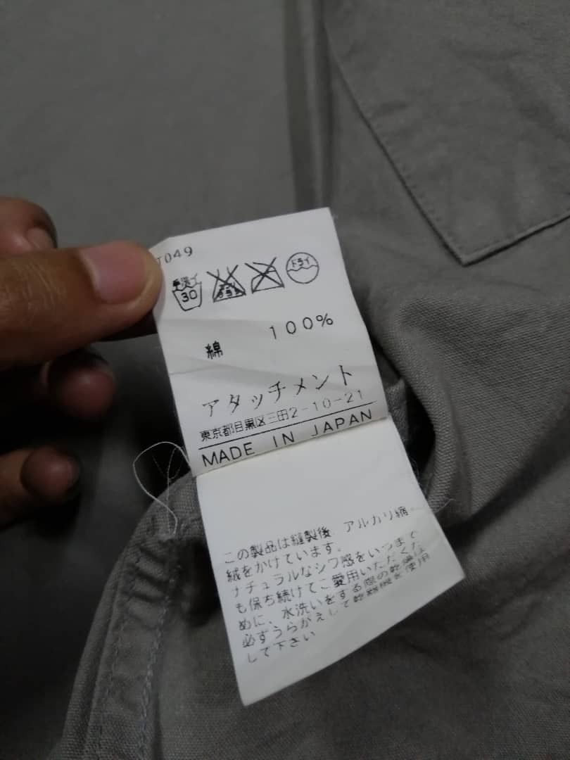 Kazuyuki Kumagai Attachment Vintage Attachment Plain Workers Jacket Size US M / EU 48-50 / 2 - 10 Thumbnail