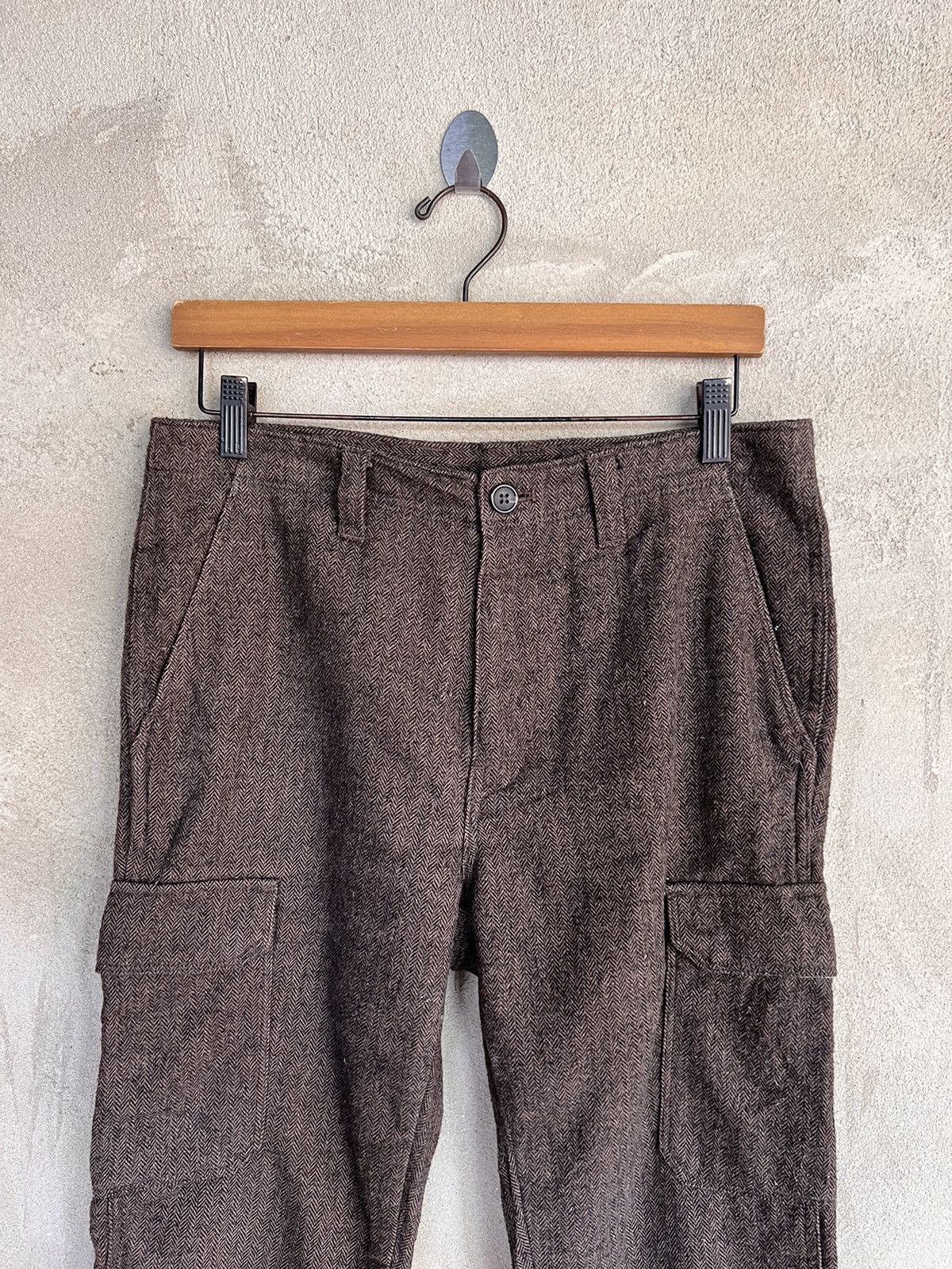 Japanese Brand Japanese Brand Wool Cargo Pant Size US 31 - 3 Thumbnail