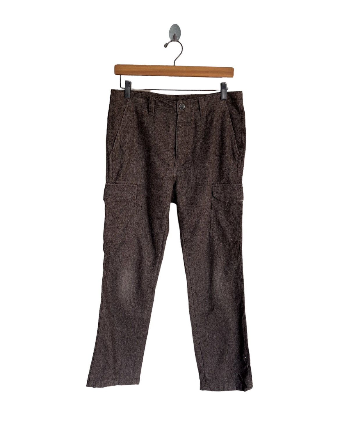 Japanese Brand Japanese Brand Wool Cargo Pant Size US 31 - 1 Thumbnail