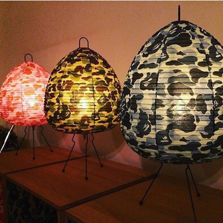 小物 BAPE ABC CAMO LAMP PINK CASE STUDY SHOP Bape A Bathing Ap Bape x Case Study Shop ABC PINK camo Lamp | Grailed