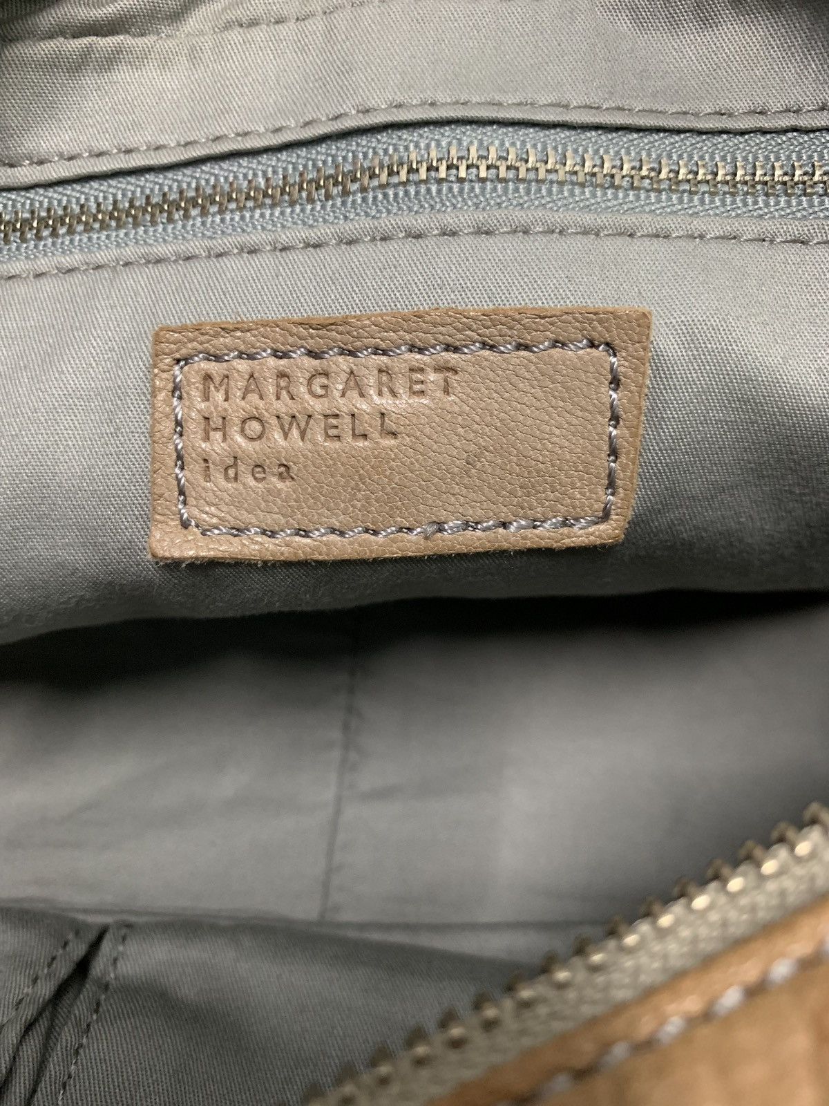 Genuine Leather RARE ‼️ Leather Margaret Howell MHL Shoulder Bag Size ONE SIZE - 7 Thumbnail