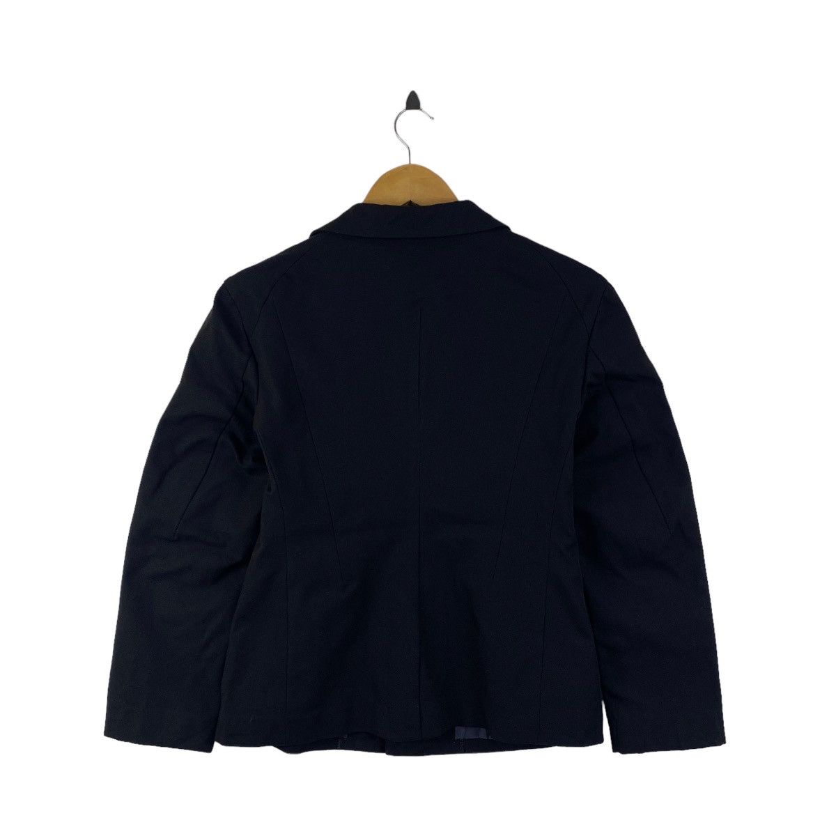 Japanese Brand × Vintage × Yohji Yamamoto Vintage YOHJI YAMAMOTO Composition Japanese Blazer Coat Size XS / US 0-2 / IT 36-38 - 3 Thumbnail
