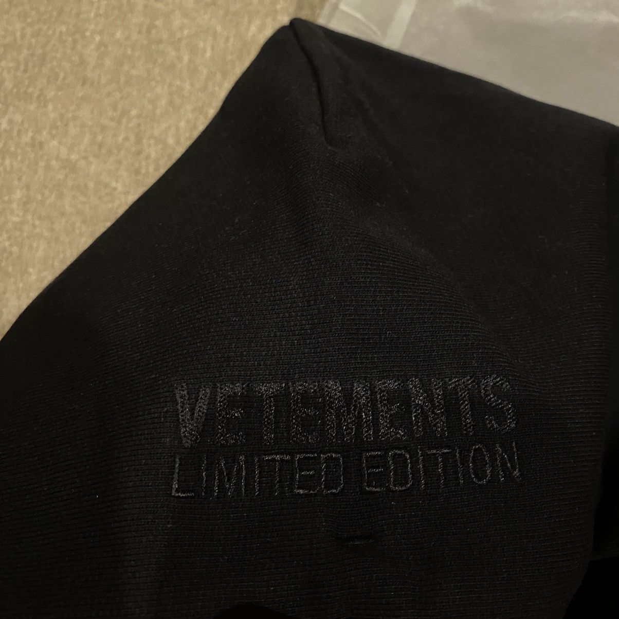 Vetements Vital Existence Hoodie Vetements Vital Existence Hoodie