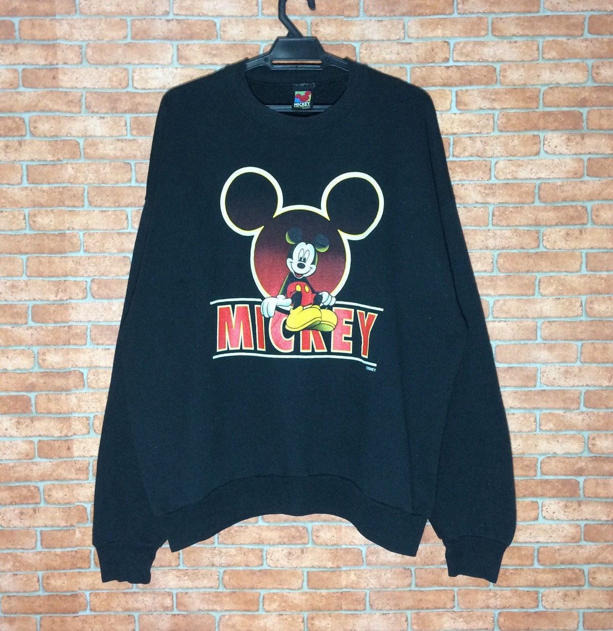 Disney × Mickey Mouse × Vintage Mickey Mouse FullPrint mickeymouse Disney Pullover Crewneck Size US XL / EU 56 / 4 - 1 Thumbnail