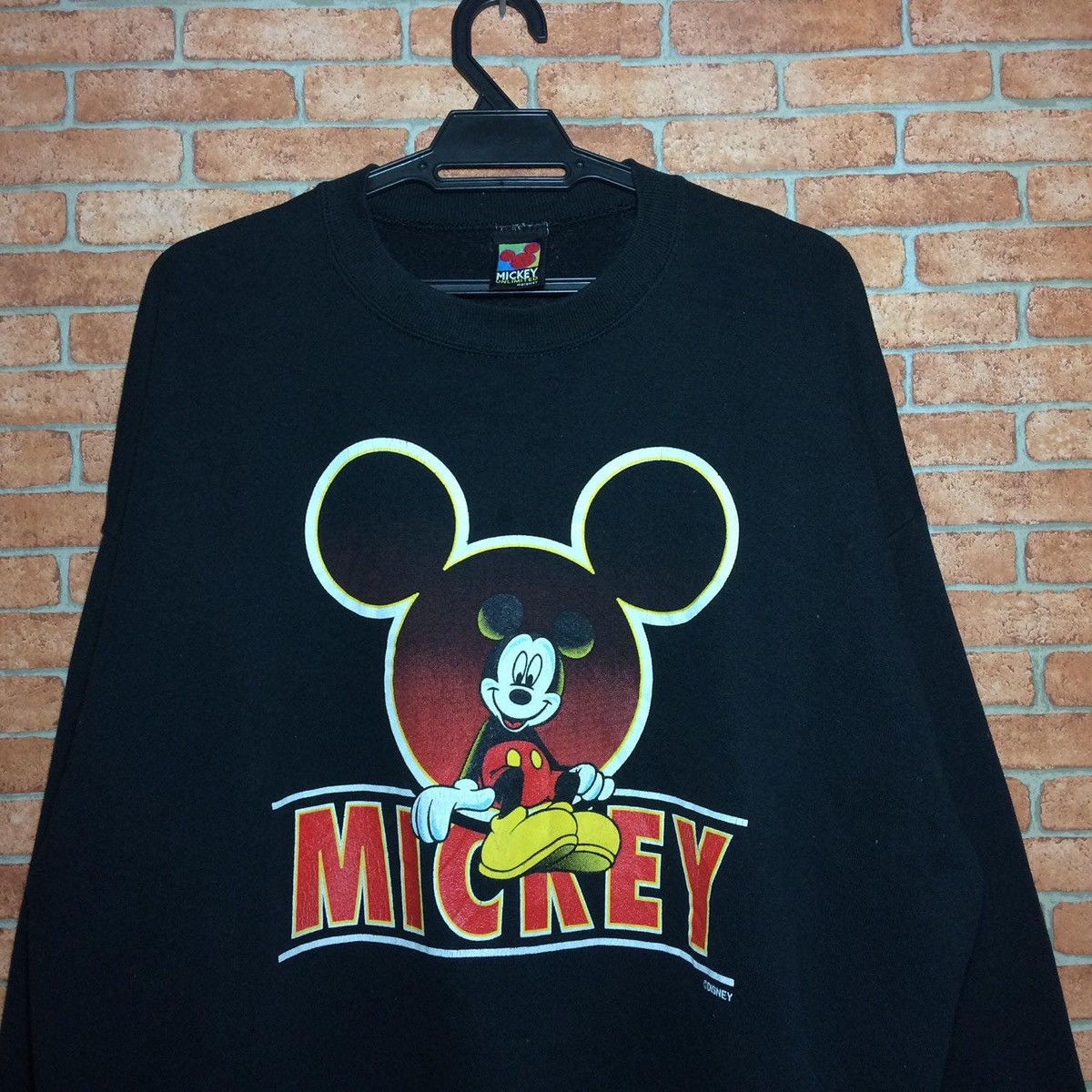 Disney × Mickey Mouse × Vintage Mickey Mouse FullPrint mickeymouse Disney Pullover Crewneck Size US XL / EU 56 / 4 - 2 Thumbnail