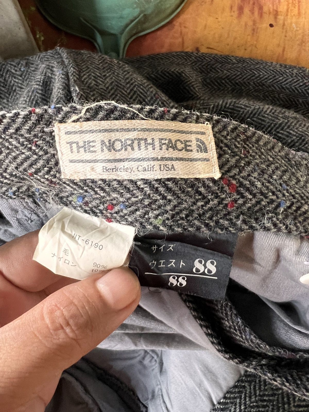 The North Face Vintage The North Face Wool Baggy Pant Size US 35 - 8 Thumbnail
