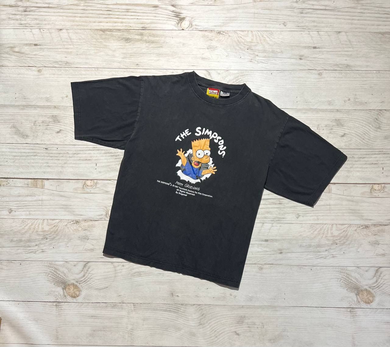 The Simpsons Vintage The Simpsons 1997s Bart T-Shirt Big Logo Size L Size US L / EU 52-54 / 3 - 1 Thumbnail