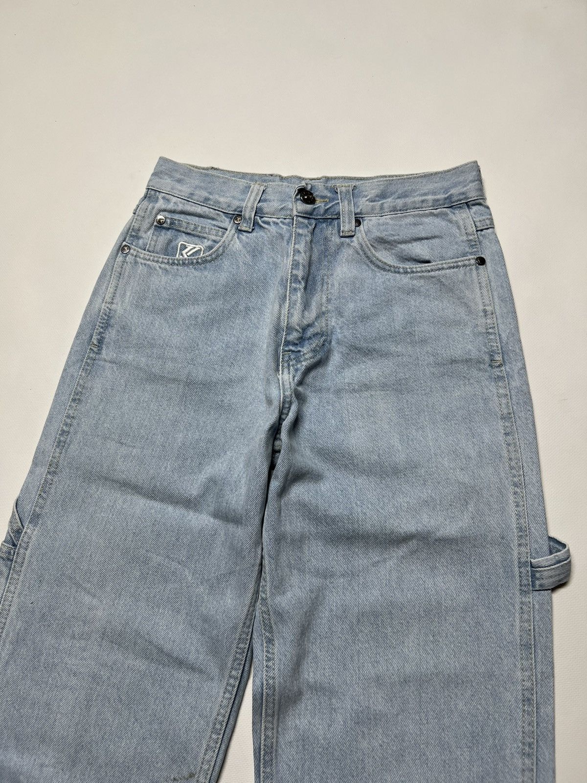 Karl Kani × Vintage Vintage Y2k Karl Kani Cargo Pants 00’s Blue Size US 28 / EU 44 - 6 Thumbnail