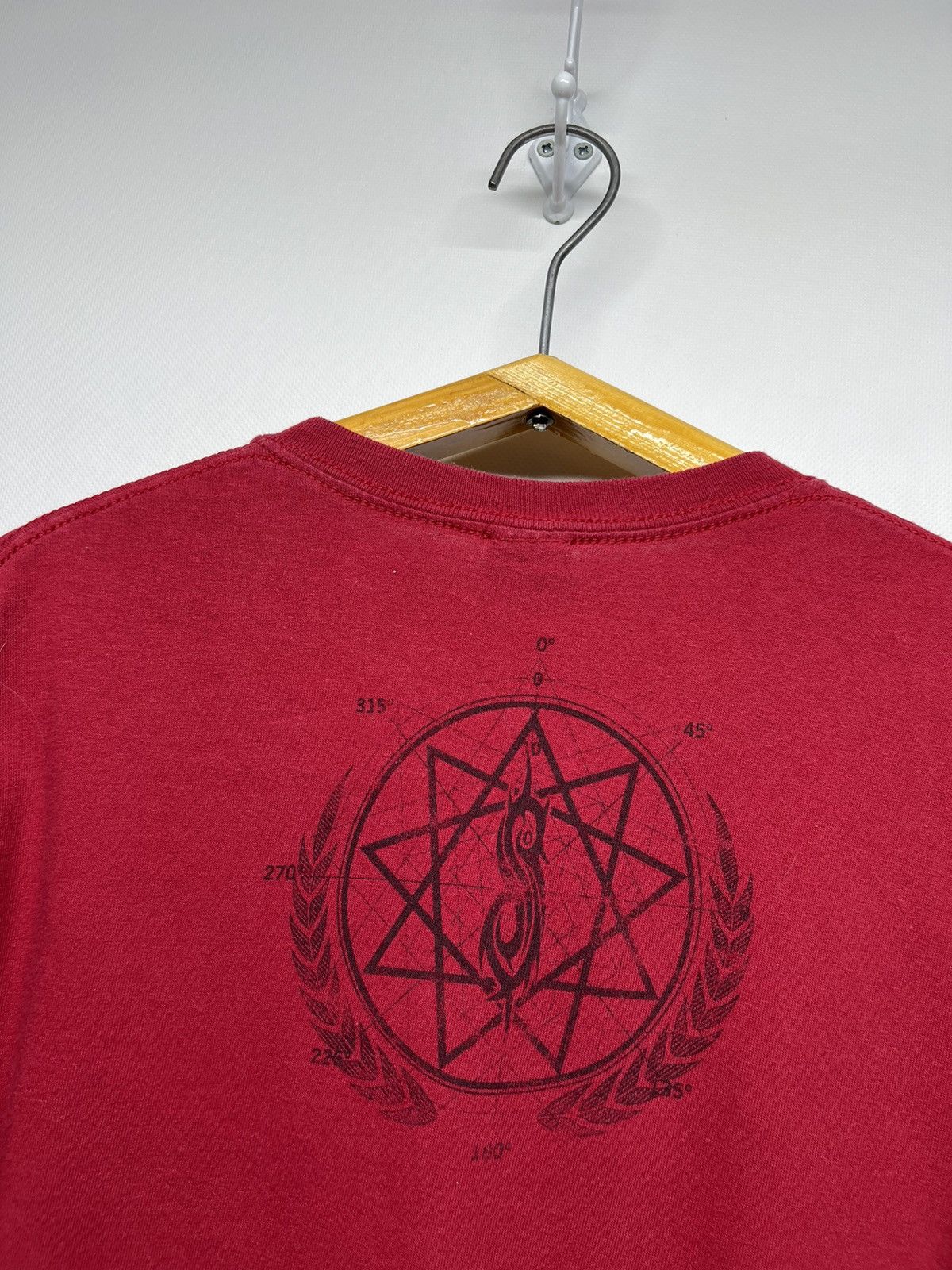 Band Tees × Slipknot × Vintage Vintage Y2k Slipknot All Hope is Gone Pentagram T-Shirt 00’s Size US M / EU 48-50 / 2 - 5 Thumbnail