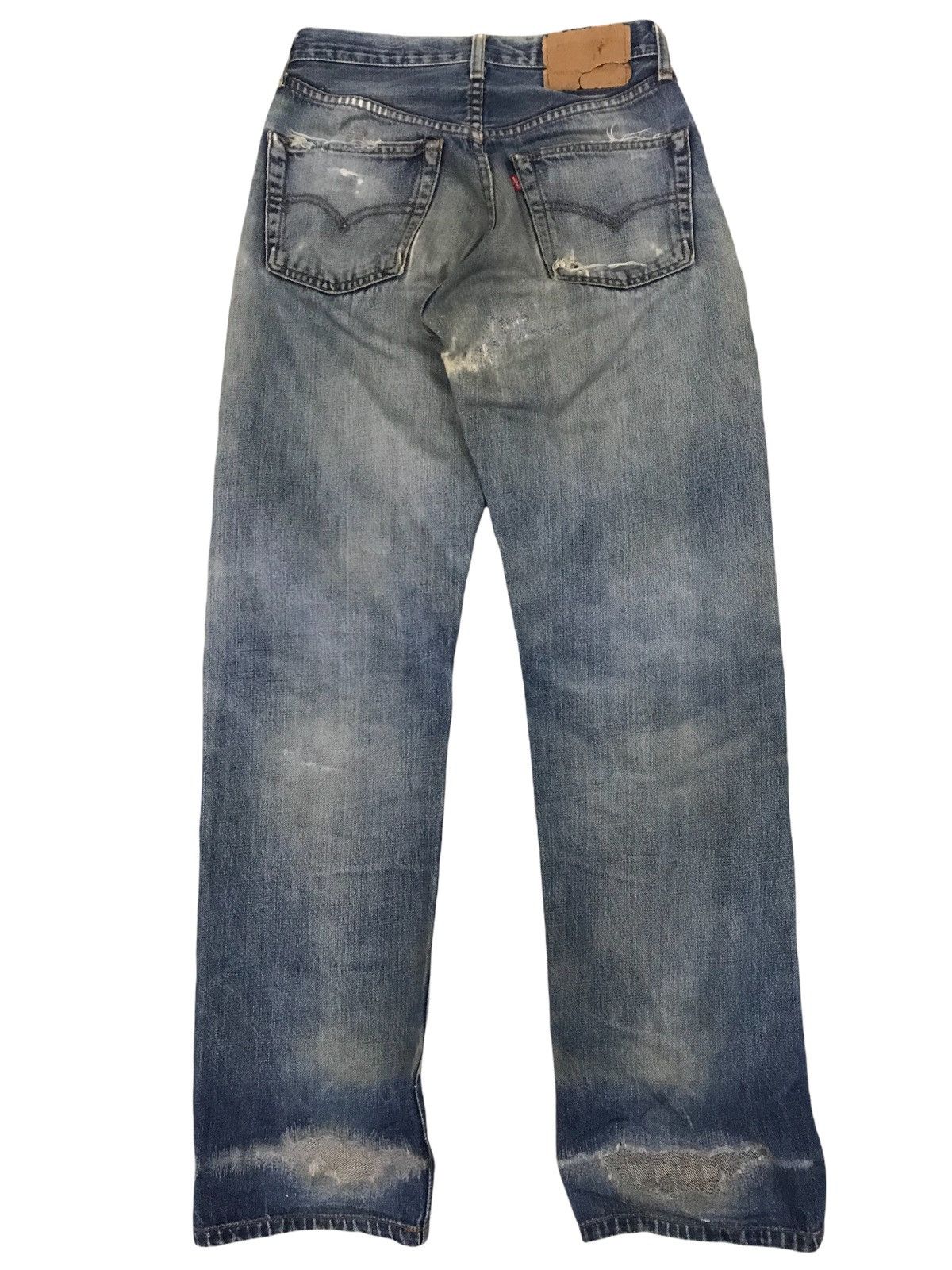 Levi's Vintage Clothing Vintage Levis Big E distress jeans Size US 26 / EU 42 - 4 Thumbnail
