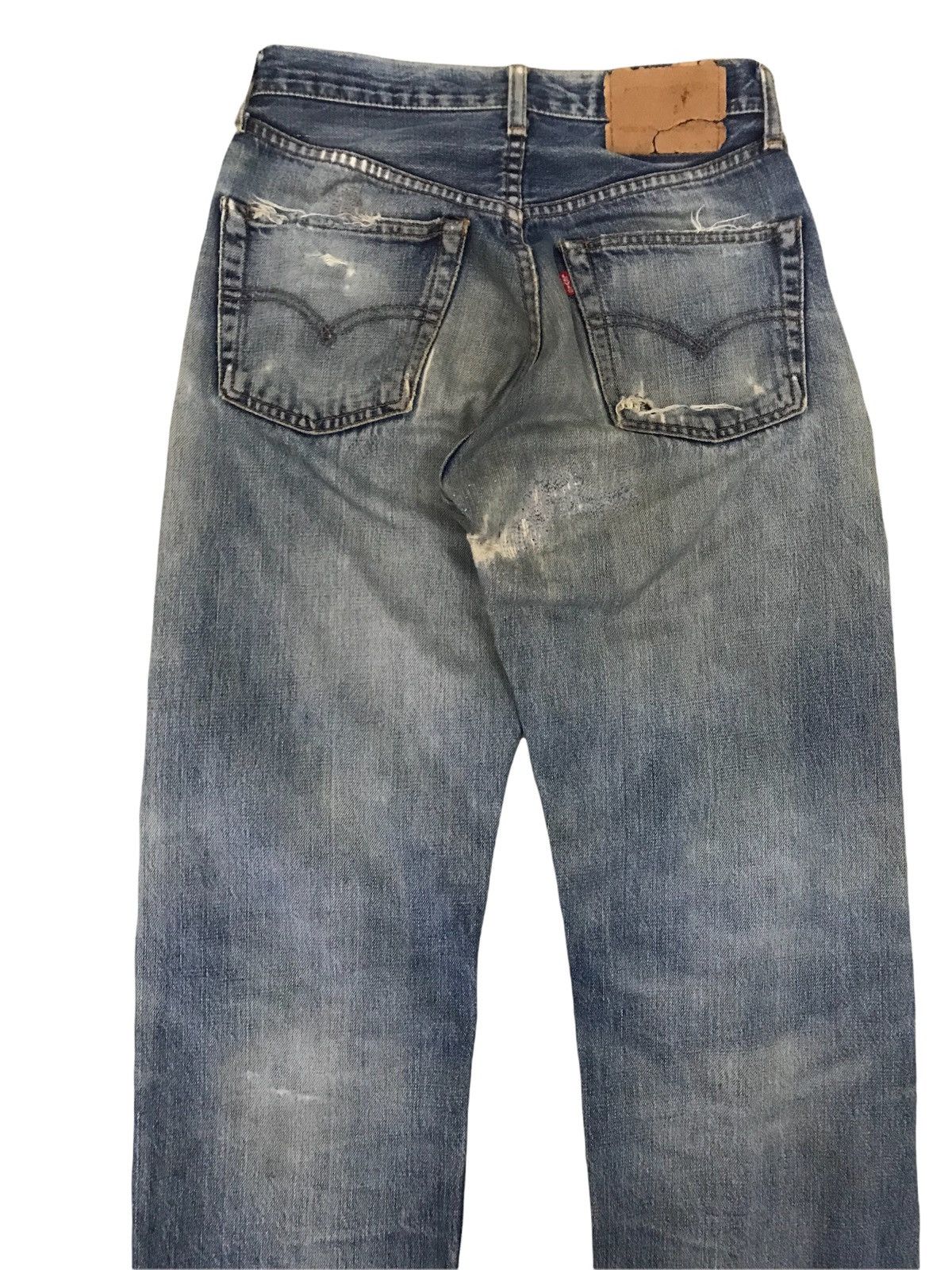 Levi's Vintage Clothing Vintage Levis Big E distress jeans Size US 26 / EU 42 - 5 Thumbnail