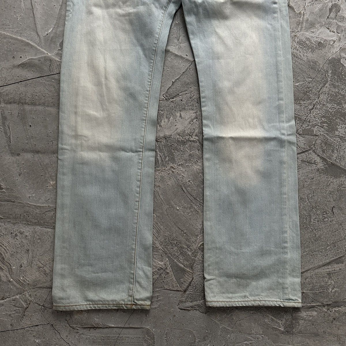 Armani × Armani Exchange × Emporio Armani Vintage Armani Jeans Ski Blue Denim Pants Size US 36 / EU 52 - 3 Thumbnail