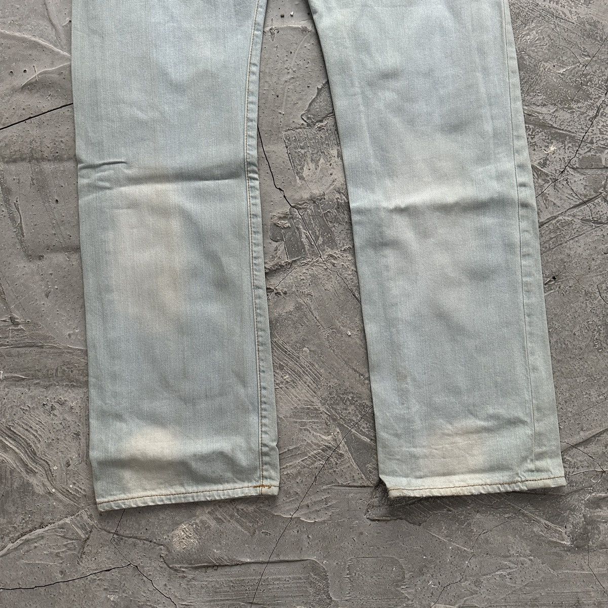 Armani × Armani Exchange × Emporio Armani Vintage Armani Jeans Ski Blue Denim Pants Size US 36 / EU 52 - 6 Thumbnail