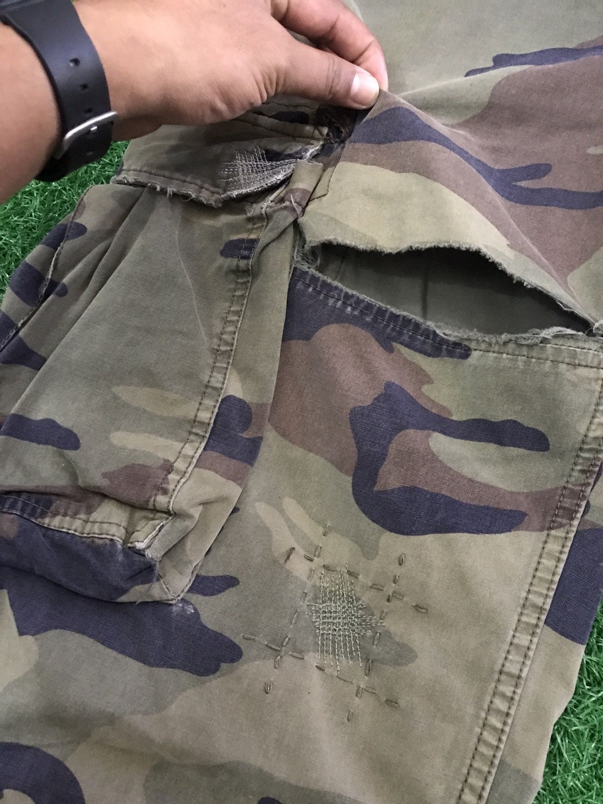 Alpha Industries × Vintage Vintage Alpha industries military cargo pant Size US 36 / EU 52 - 7 Thumbnail