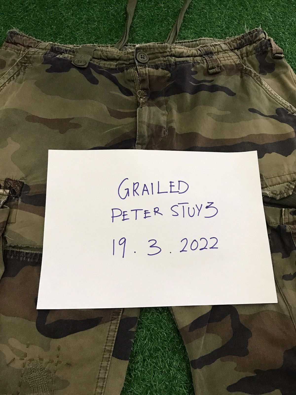 Alpha Industries × Vintage Vintage Alpha industries military cargo pant Size US 36 / EU 52 - 14 Thumbnail
