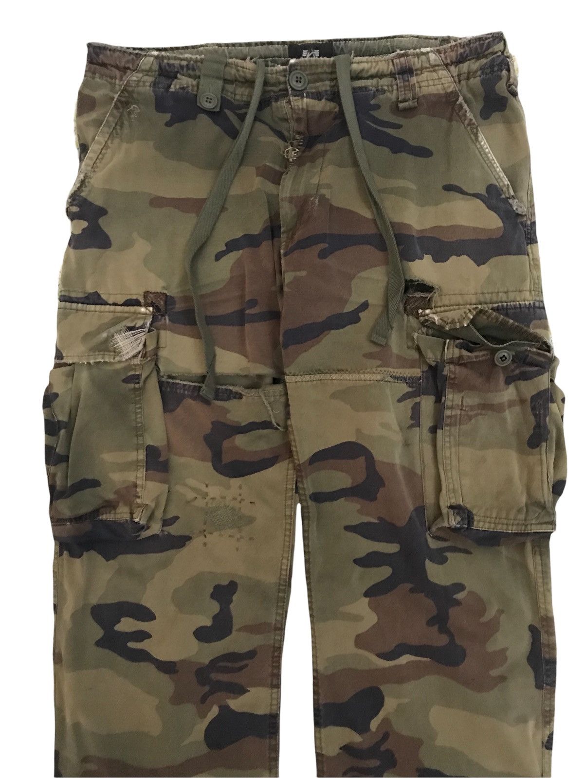 Alpha Industries × Vintage Vintage Alpha industries military cargo pant Size US 36 / EU 52 - 2 Thumbnail
