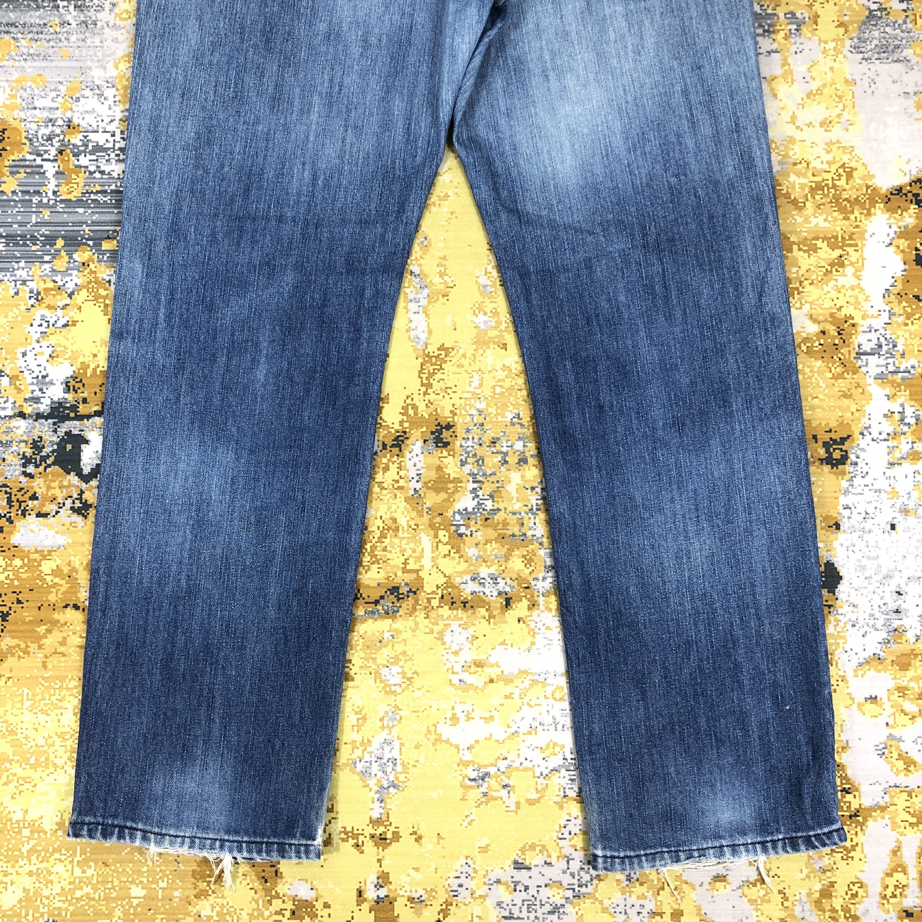 Edwin × Vintage Vintage Edwin 403 Jeans Light Blue Wash Denim 32 x 29 Size US 32 / EU 48 - 9 Thumbnail