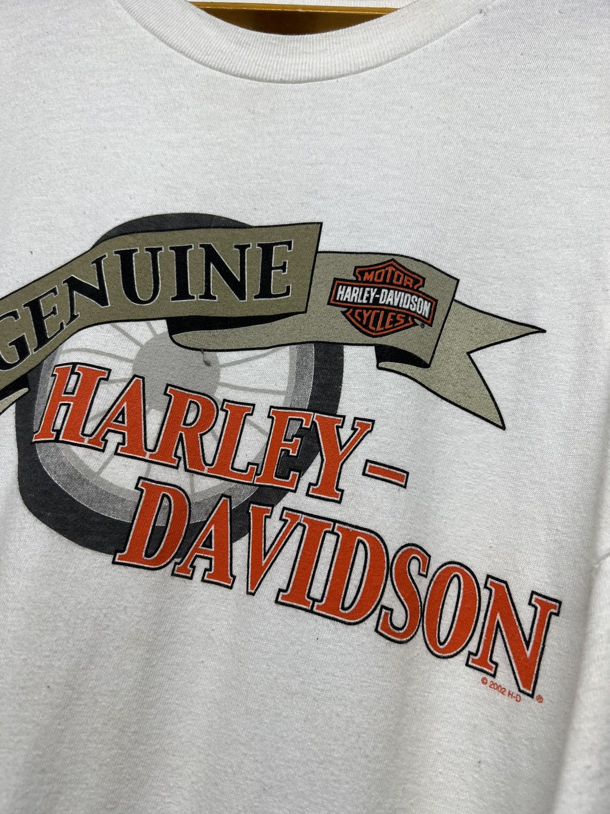 Harley Davidson × Vintage Vintage Y2k Harley Davidson Genuine T-Shirt 00’s Size US XXL / EU 58 / 5 - 3 Thumbnail
