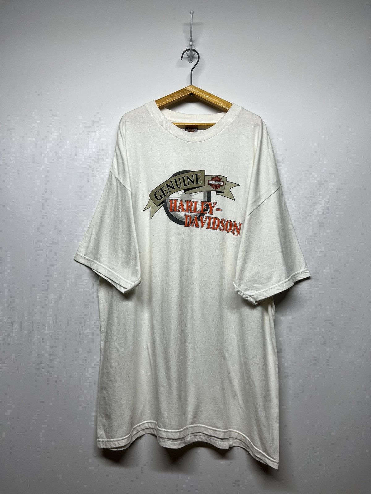 Harley Davidson × Vintage Vintage Y2k Harley Davidson Genuine T-Shirt 00’s Size US XXL / EU 58 / 5 - 2 Thumbnail