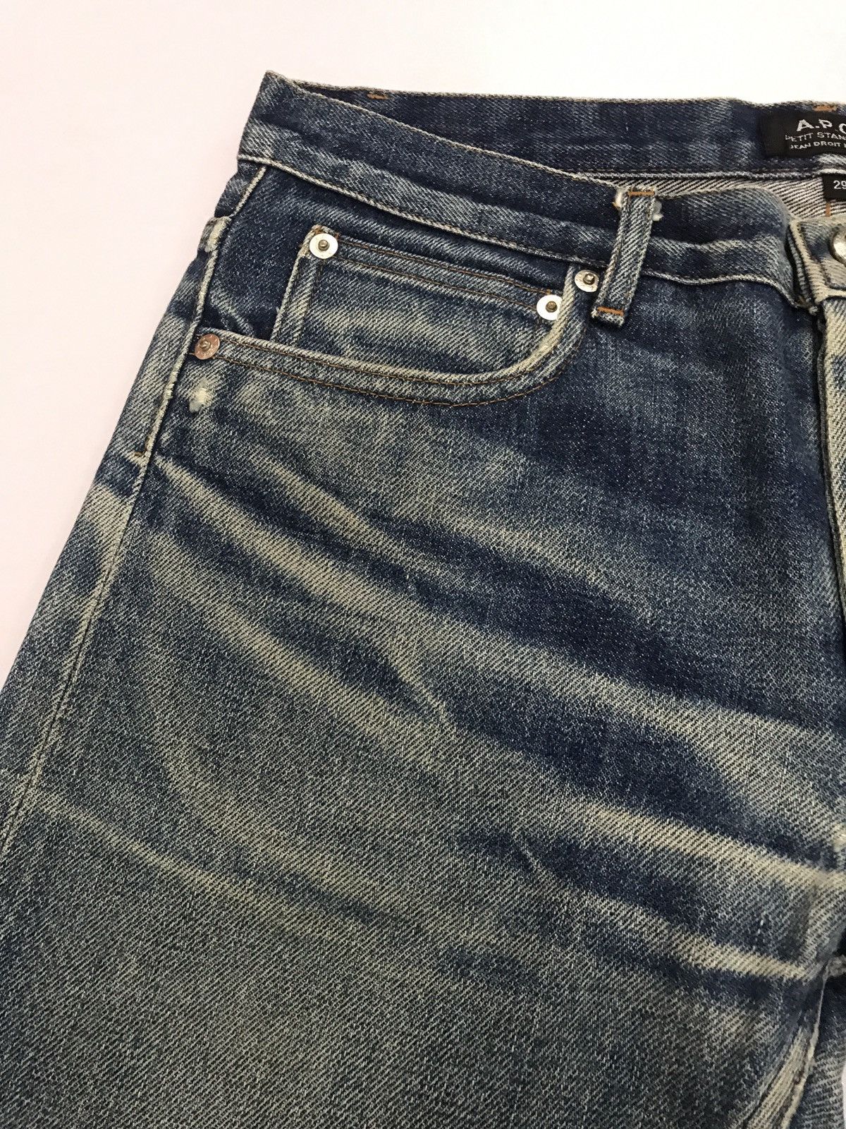 A.P.C. Vintage A.P.C. Distress Jean Size US 30 / EU 46 - 8 Thumbnail