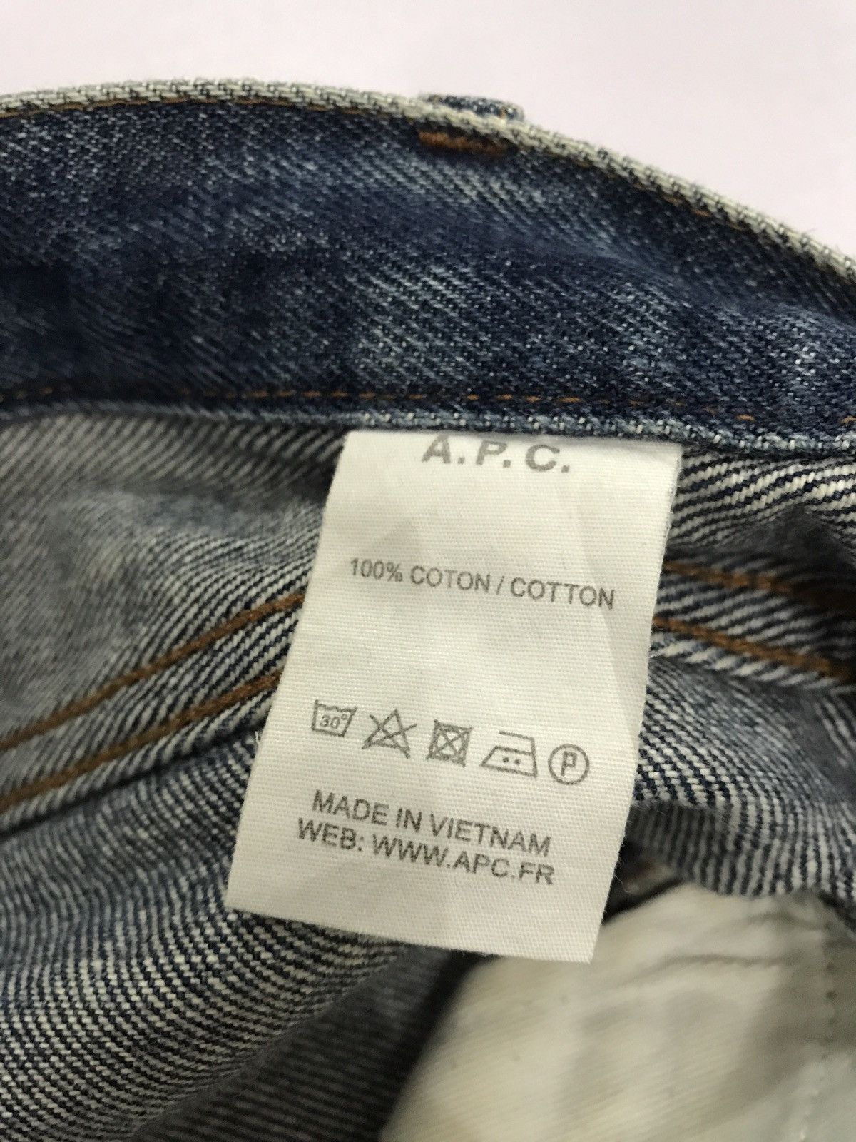 A.P.C. Vintage A.P.C. Distress Jean Size US 30 / EU 46 - 15 Thumbnail