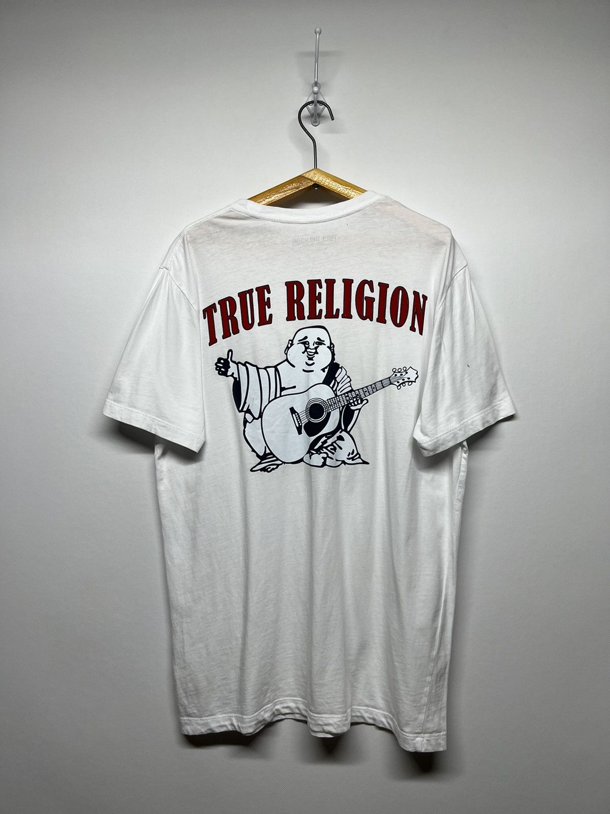 True Religion × Vintage Vintage Y2k True Religion Big Logo T-Shirt 00’s Size US M / EU 48-50 / 2 - 2 Thumbnail