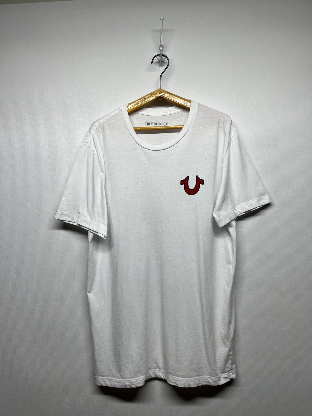 True Religion × Vintage Vintage Y2k True Religion Big Logo T-Shirt 00’s Size US M / EU 48-50 / 2 - 3 Thumbnail