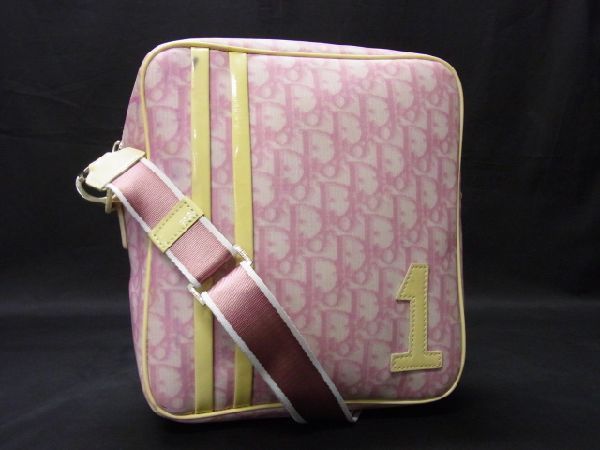 Y2K Christian Dior Monogram Pink Girly Shoulder Crossbody Bag
