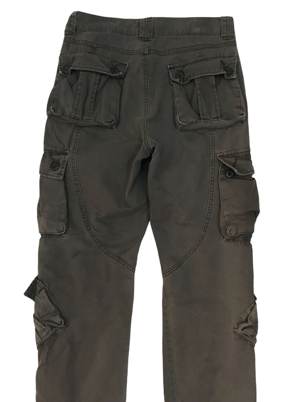 Japanese Brand × Vintage Vintage Matchstick cargo pant Size US 30 / EU 46 - 5 Thumbnail