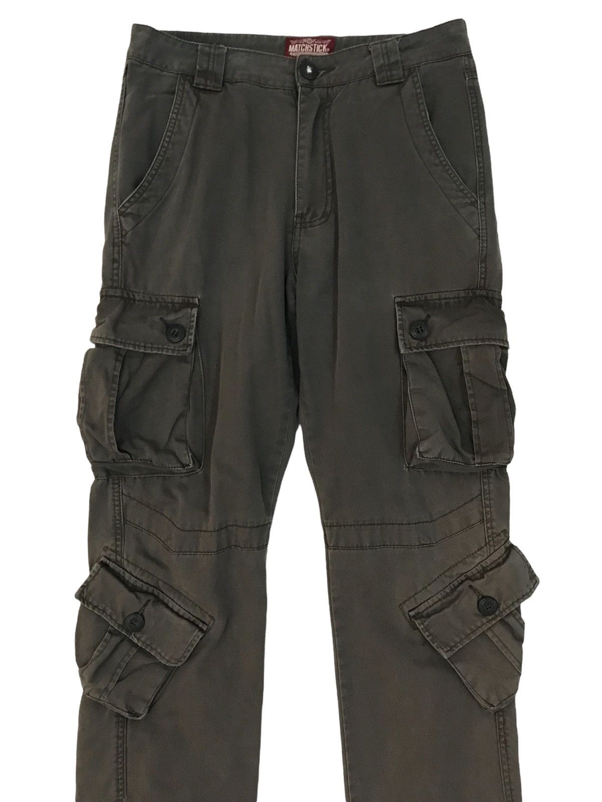 Japanese Brand × Vintage Vintage Matchstick cargo pant Size US 30 / EU 46 - 2 Thumbnail