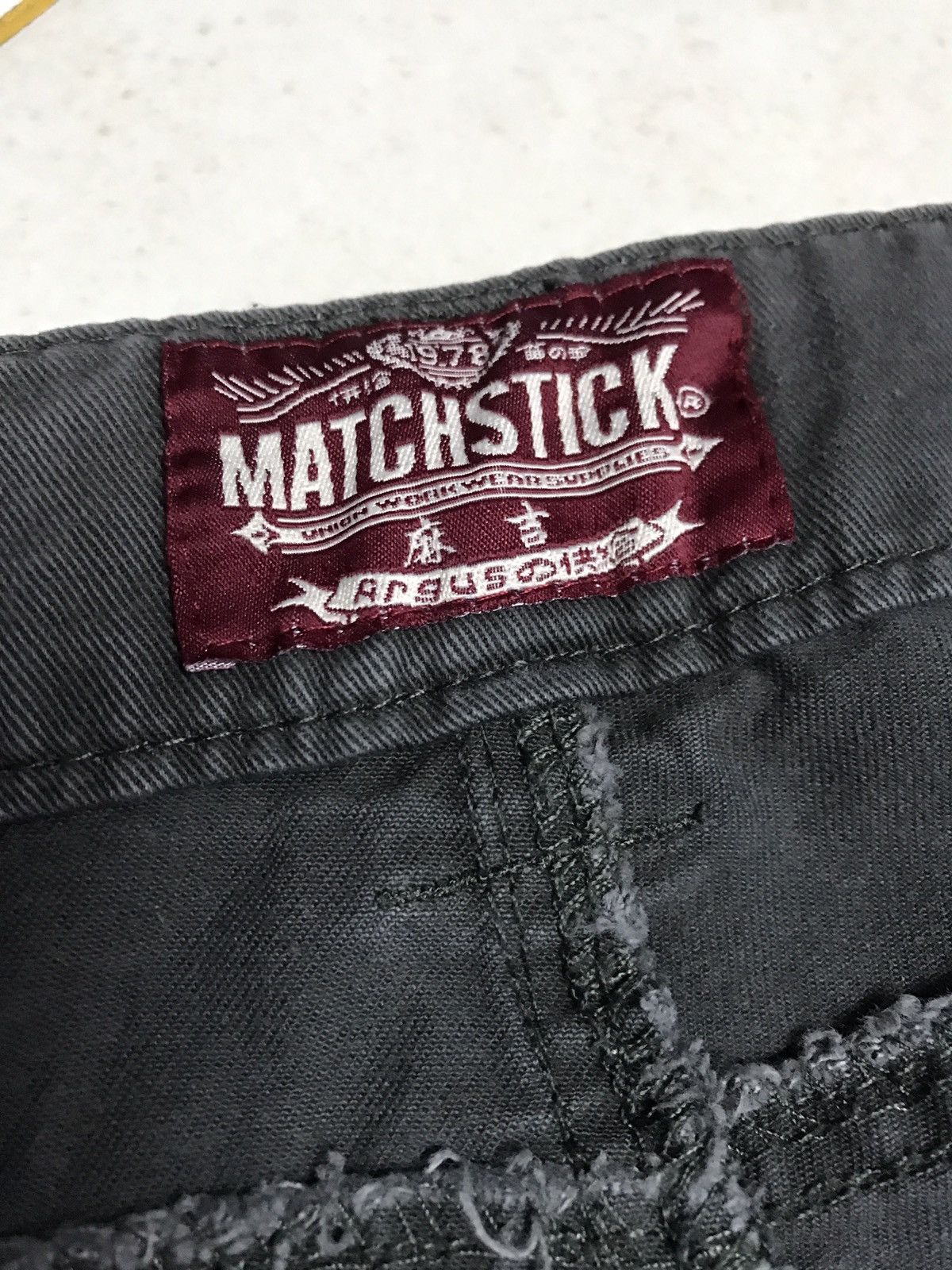 Japanese Brand × Vintage Vintage Matchstick cargo pant Size US 30 / EU 46 - 9 Thumbnail