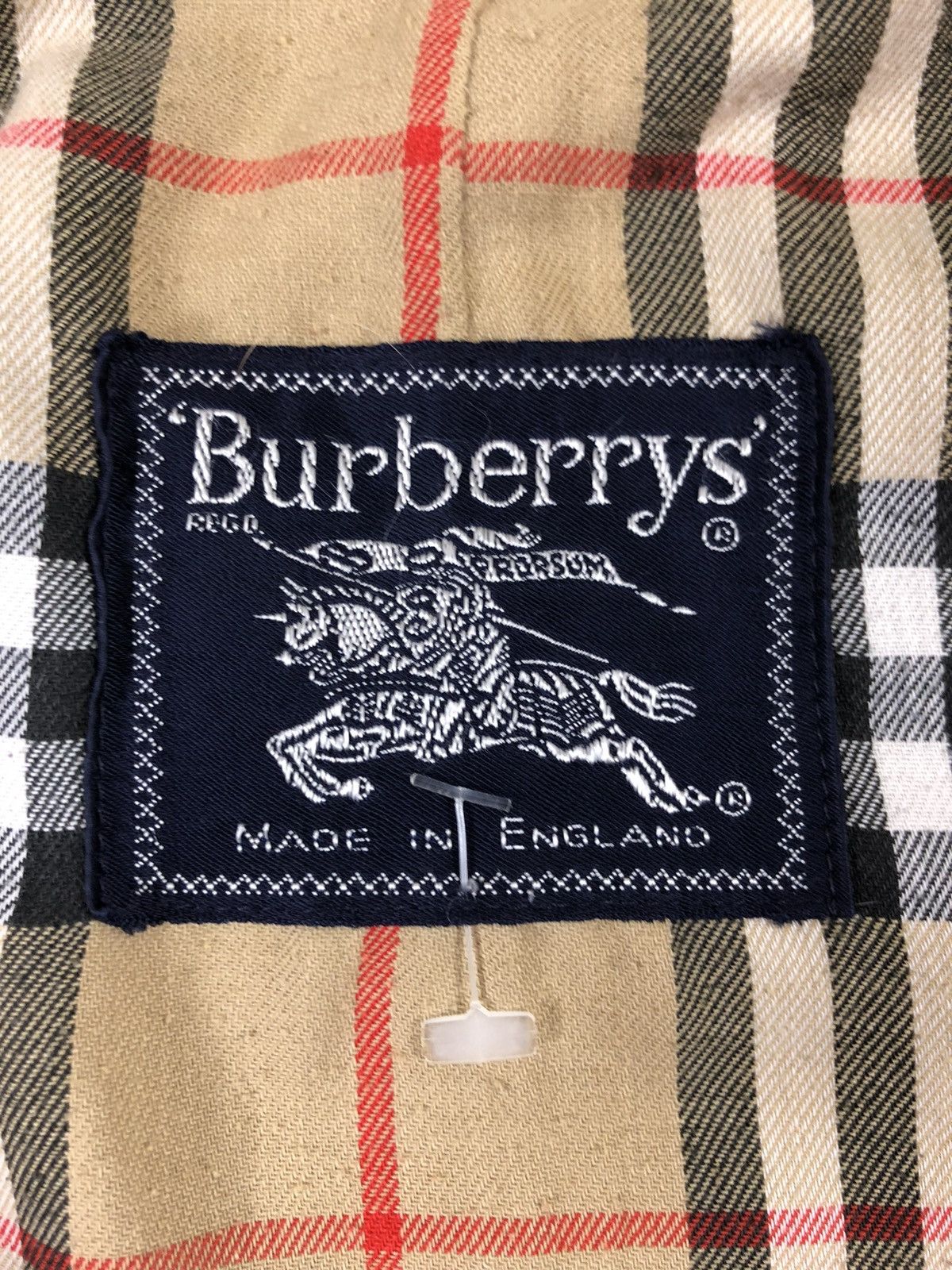 Burberry × Vintage Burberry vintage nova check plated trench Size XL / US 12-14 / IT 48-50 - 6 Thumbnail