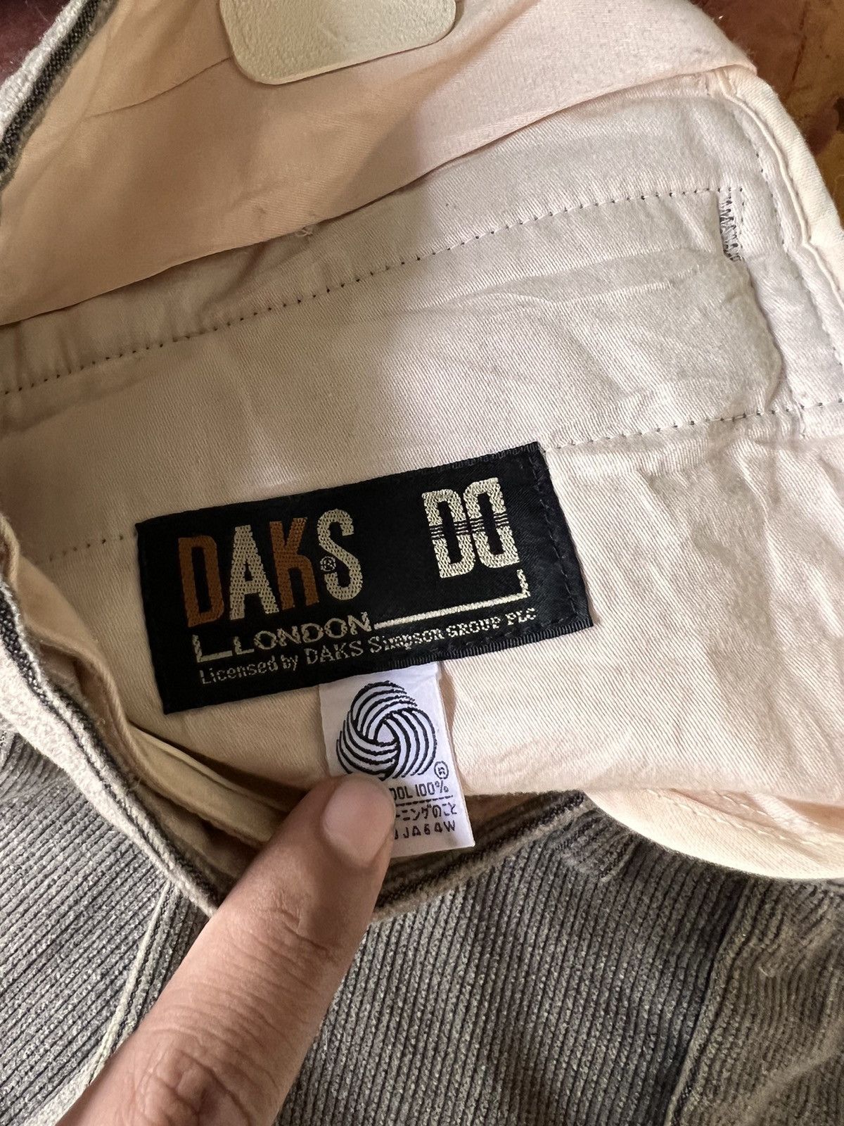 DAKS Daks London Corduroy Pant Size US 34 / EU 50 - 7 Thumbnail