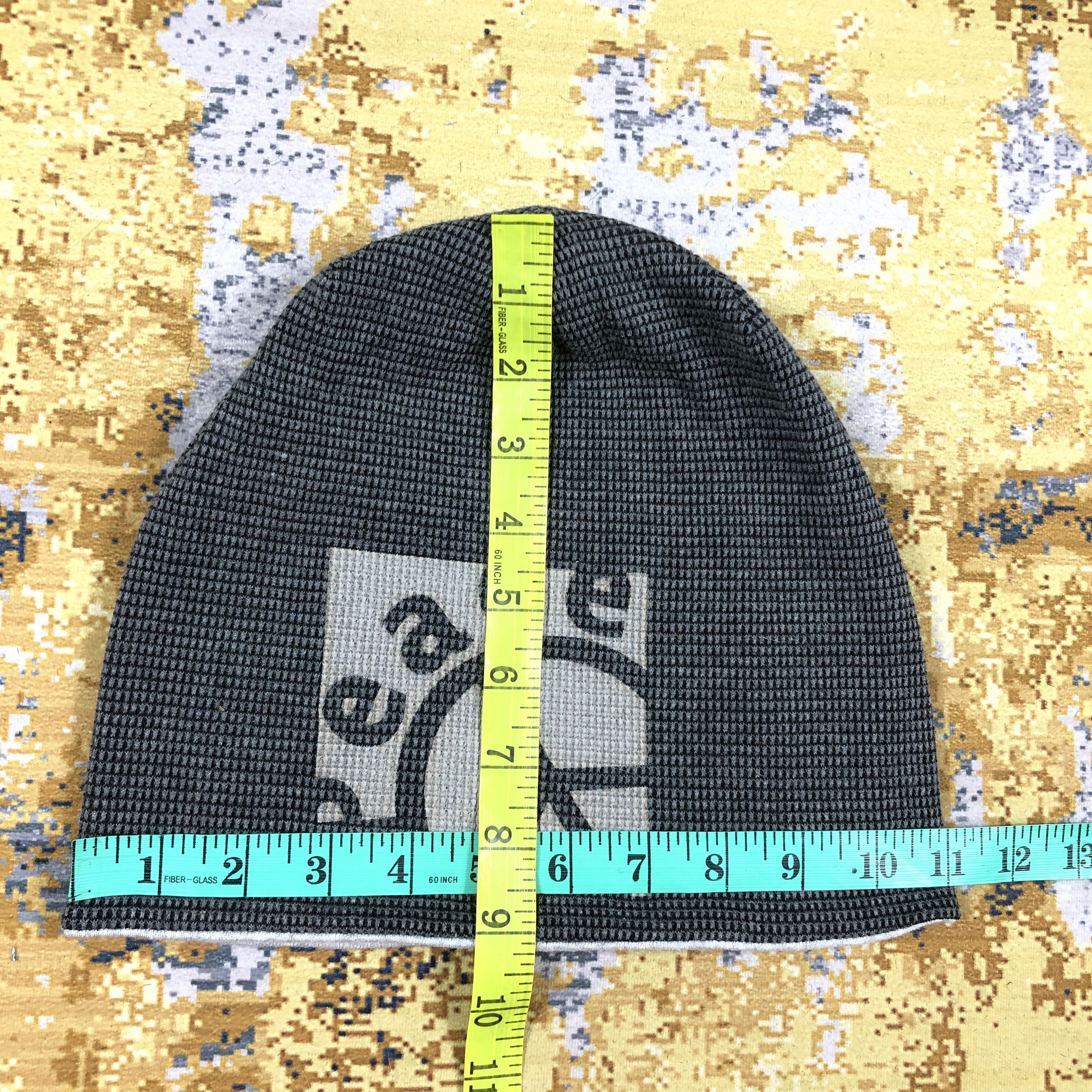 Vintage Vintage Peace Big logo Cuffless Beanie Hat B2145 Size ONE SIZE - 5 Thumbnail