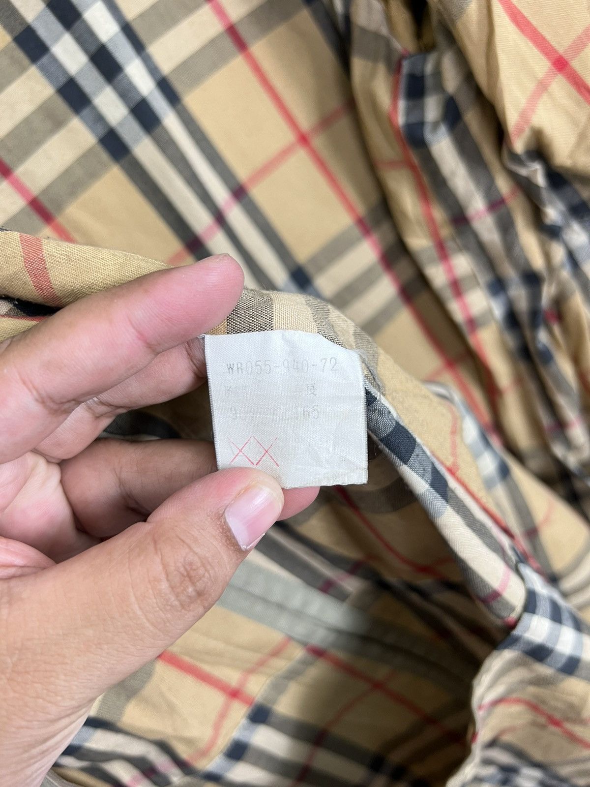 Burberry 🔥 VINTAGE BURBERRY'S TRENCHCOAT NOVA CHECK LINER Size US M / EU 48-50 / 2 - 10 Thumbnail