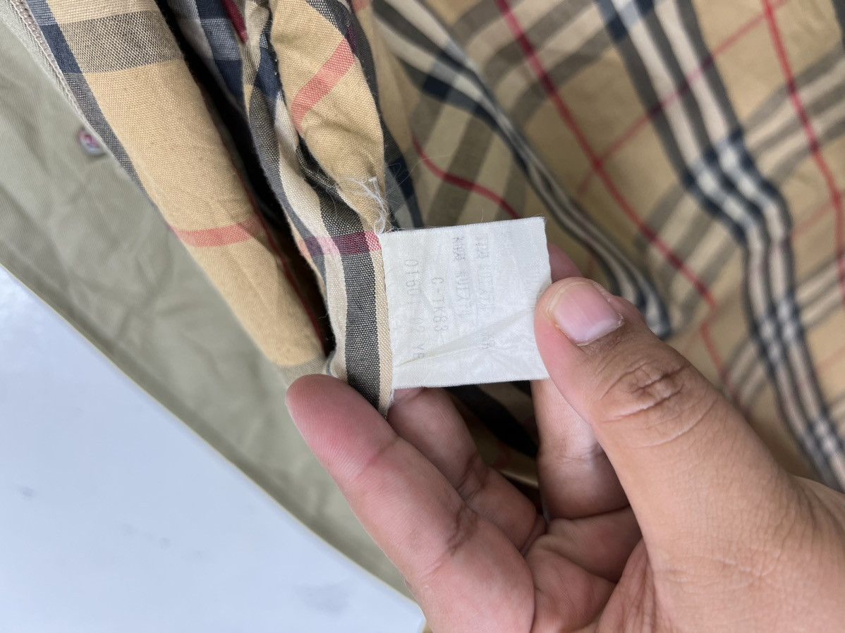 Burberry 🔥 VINTAGE BURBERRY'S TRENCHCOAT NOVA CHECK LINER Size US M / EU 48-50 / 2 - 9 Thumbnail